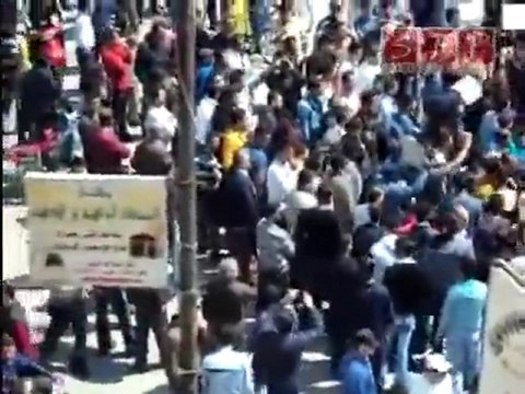 مظاهرة جبلة الجمعة 8-4-2011 جزء 2