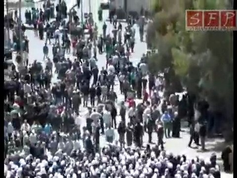 اعتصام النساء الماجدات في دمشق برزة ضد نظام الاسد