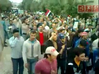 مظاهرات سلمية حماة 29-4-2011