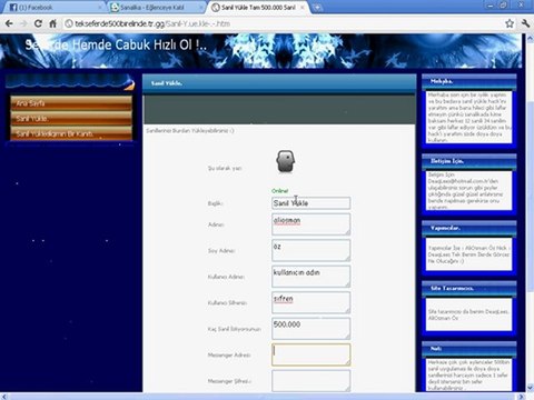 Sanalika Sanil Yükle!.
