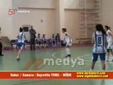 TÜRKİYE BAYANLAR BASKETBOL 2.LİGİ - Niğde Türk Telekom-Antalya Koleji   HaBER/KAMERA : Hayrettin YENEL - NİĞDE  22 OCAK 2012