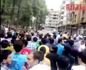 مظاهرات عارمة الاحد في حمص الخالدية 22-5-2011