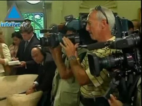 Bush and Olmert coordinated on Syria and Iran