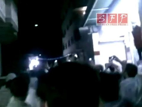 مظاهرة دمشق حي القدم الليلية 29-5-2011