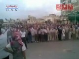 صلاة العصر في ساحة العاصي  و الله رهيبة 27-5-2011
