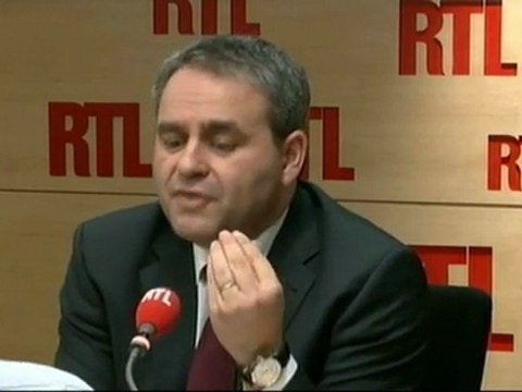 Xavier bertrand, ministre du Travail, était l'invité de RTL Midi lundi
