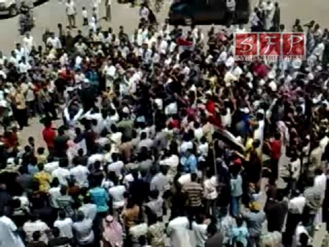 درعا الجيزة قرية الطفل الشهيد حمزة 3-6-2011