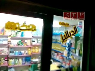 اللاذقية الصليبة مظاهرة نصرة لحماه  ليلة 3-6-2011