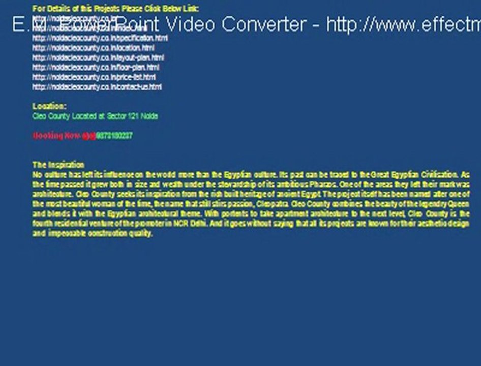 Best Deale For Cleo County Noida Booking Available At Info@@-9873080235!! Cleo County Noida Sec-121