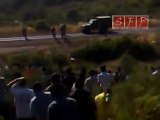 جسر الشغور مظاهرات على الحدود التركية 5-6-2011