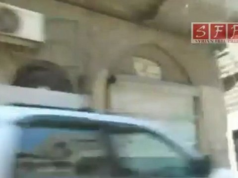 حماة اضراب المسيحيين تضامنا مع شهداء الجمعة 3-6-2011