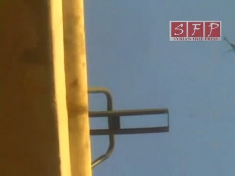 الطائرات تقصف معرة النعمان في جمعة العشائر10-6-2011