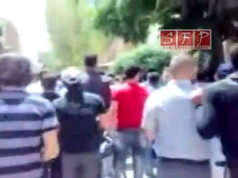 دمشق جوبر مظاهرات جمعة العشائر 10-6-2011