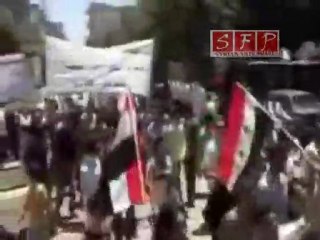 مظاهرات كفرنبل المنادية باسقاط النظام 17-6-2011