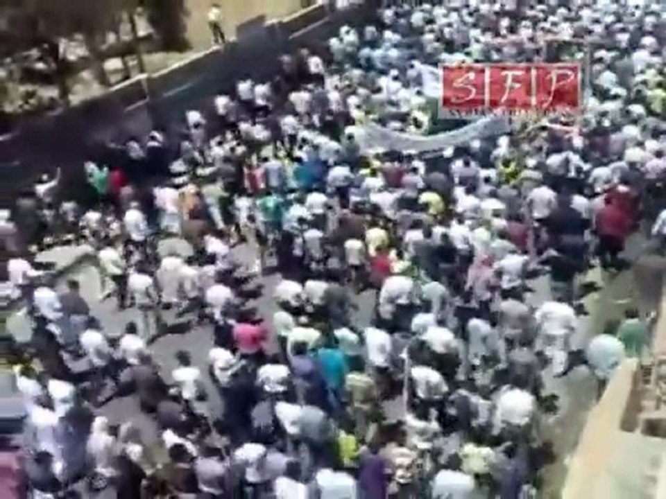 مظاهرة الكسوة - ريف دمشق، جمعــة صالح العلي 17-6-2011