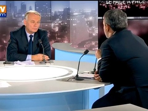 BFMTV 2012 : Jean-Marc Ayrault face à Xavier Bertrand