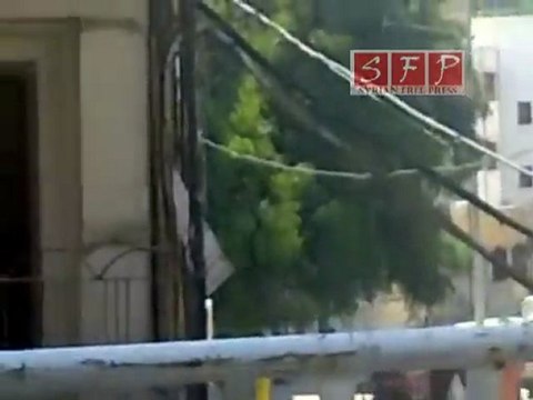 اضراب عام في حماه 23-6-2011 منطقة الحاضر