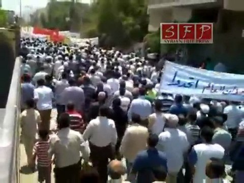 مظاهرات الزبداني في جمعة سقوط الشرعية 24-6-2011