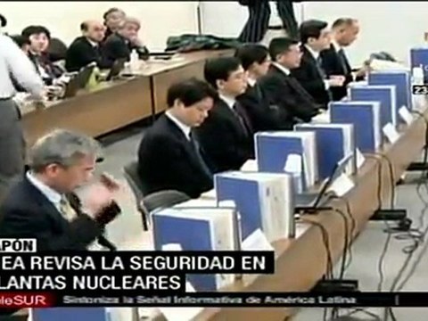 Japón: OIEA revisa seguridad en plantas nucleares