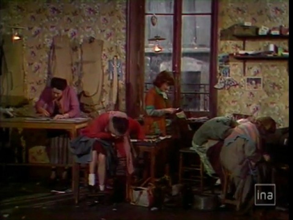 L'Atelier mise en scène de Jean-Claude Grumberg, Maurice Bénichou, Jacques Rosner (1979 - extrait 1)