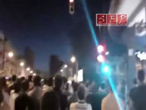 مظاهرة طيارة حمص شارع العراب الدبلان 26-6-2011