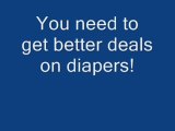 cheap diapers video 1