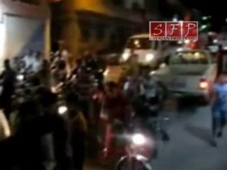 ادلب بنش مظاهرات وهتاف ارحل بشار مافي حوار 27-6-2011