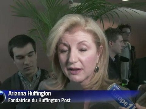 Anne Sinclair et Arianna Huffington ont officiellement lancé le Huffington Post français