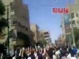 مظاهرة طلاب ديرالزور بعد الامتحانات 29-6-2011