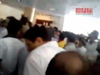 June 29th, 2011  حلب: اعتصام محامي حلب داخل القصر العدلي