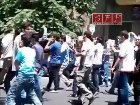 دمشق شارع خالد بن الوليد جمعة أطفال الحرية القمع 3-6-2011