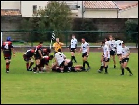 Rugby : la réserve bergeracoise s'incline face à Gaillac