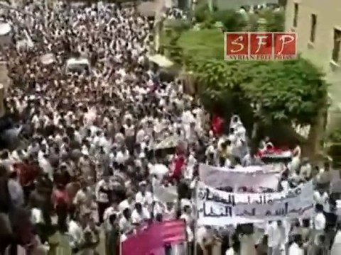 مظاهرات البوكمال جمعة ارحل 1-7-2011