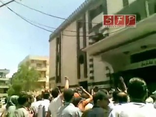 حمص الغوطة جمعة ارحل جامع الفاروق 1-7-2011