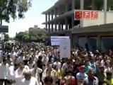 ادلب كفر نبل مظاهرات حاشدة في جمعة ارحل 1-7-2011