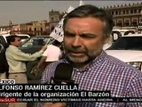 Campesinos mexicanos realizan Caravana del hambre
