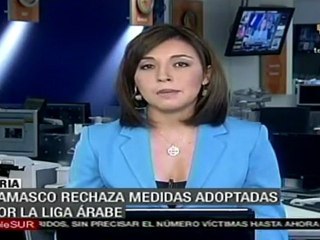 Siria rechaza decisiones de la Liga Árabe