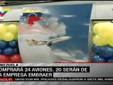 Venezuela aumentará flota de aerolínea nacional CONVIASA