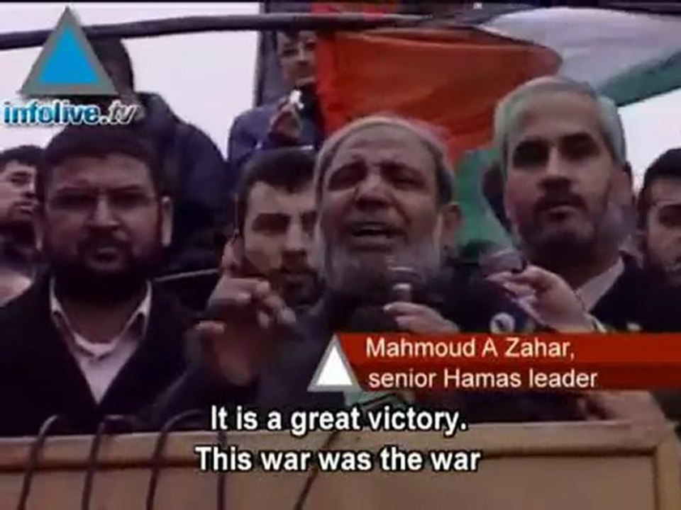 Hamas Celebrates A Victory After IDF Forces Leave Gaza