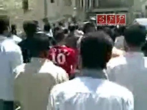 مظاهرة رنكوس - ريف دمشق في جمعة سقوط الشرعية 24-06-2011