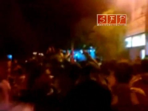 حماة كفرزيتا مسائية نصرة لأهل حماة 4-7-2011