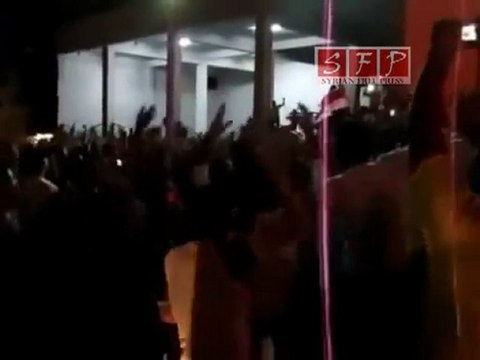 حمص الوعر مظاهرة مسائية رائعة 4-7-2011