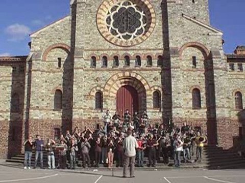 Prestation Bagad Stagiaires BASD, novembre 2011