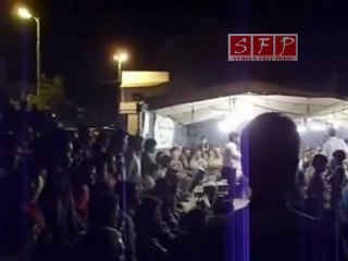 كلمة أحرار معضمية الشام في عرس الشهيد 5-7-2011