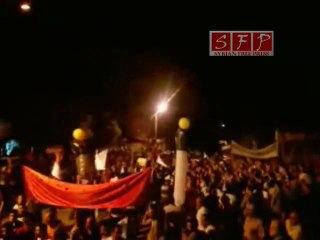 الإنشاءات مع زيارة بشار ووليد المعلم 5-7-2011