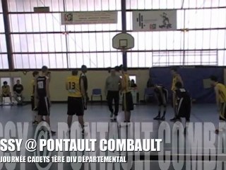 2ÈME JOURNÉE CADETS 1ÈRE DIV : BUSSY @ PONTAULT COMBAULT