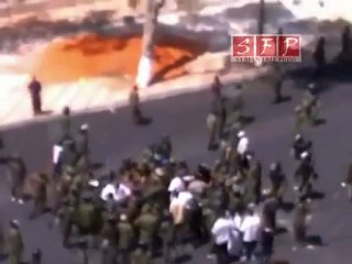 دمشق القابون الهجوم على رجل مسن في 70 من العمر 8-7-2011