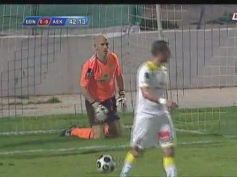 Άχνα-ΑΕΚ 1-0: Γκολ και φάσεις (17η αγ.)