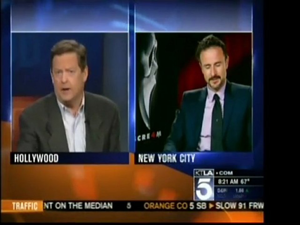 David Arquette on KTLA - April 15 2011