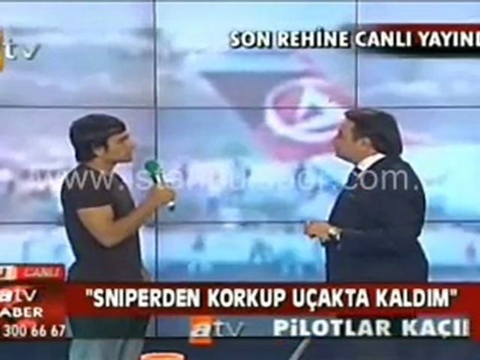 Kenan Özer Ucakla kacirilma anlarini boyle anlatmisti